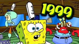 The First SpongeBob Web Games