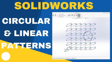 Creating Linear & Circular Patterns in a Sketch in SOLIDWORKS