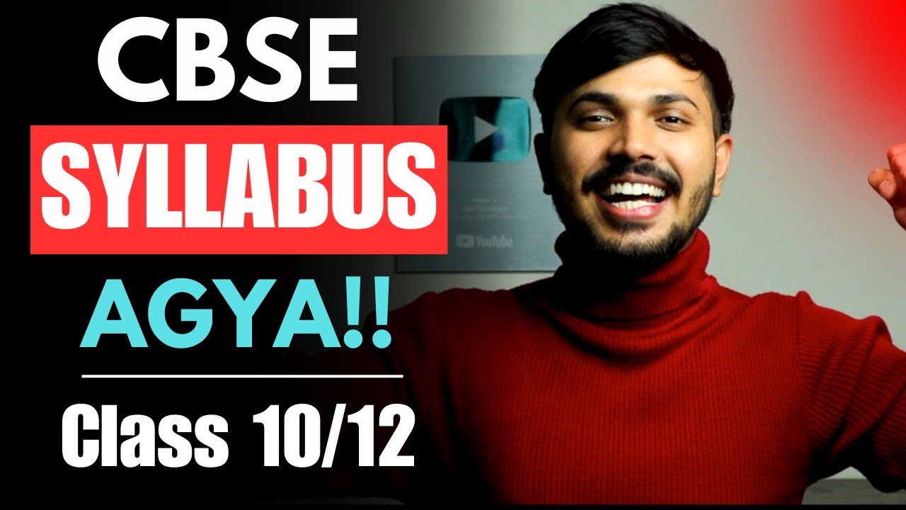CBSE Update 🔥 CBSE New Syllabus Agya CBSE 2023-24 Big Update Class 10 ...
