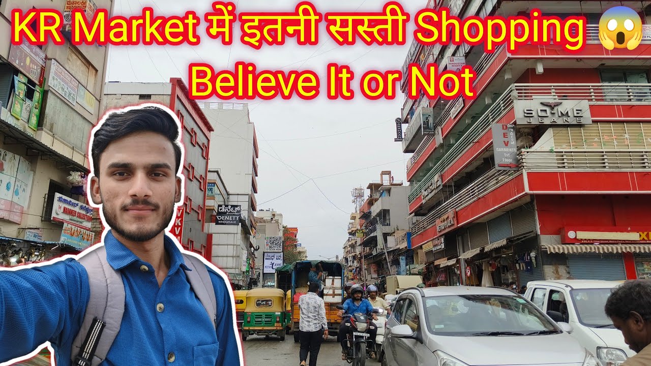 KR MARKET Bengaluru Shopping Vlog | Trendiest Market in Bangalore | Budget Shopping Spree #vlog40 