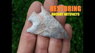 Restoring Ancient Arrowheads & Artifacts History Channel Archaeology
