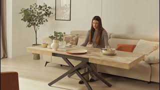 Mesa Eléctrica Elevable Y Extensible Fortuna Novedad