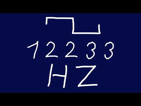 12233 hz square