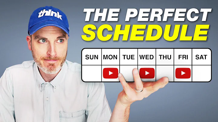 The Best Upload Schedule for YouTube