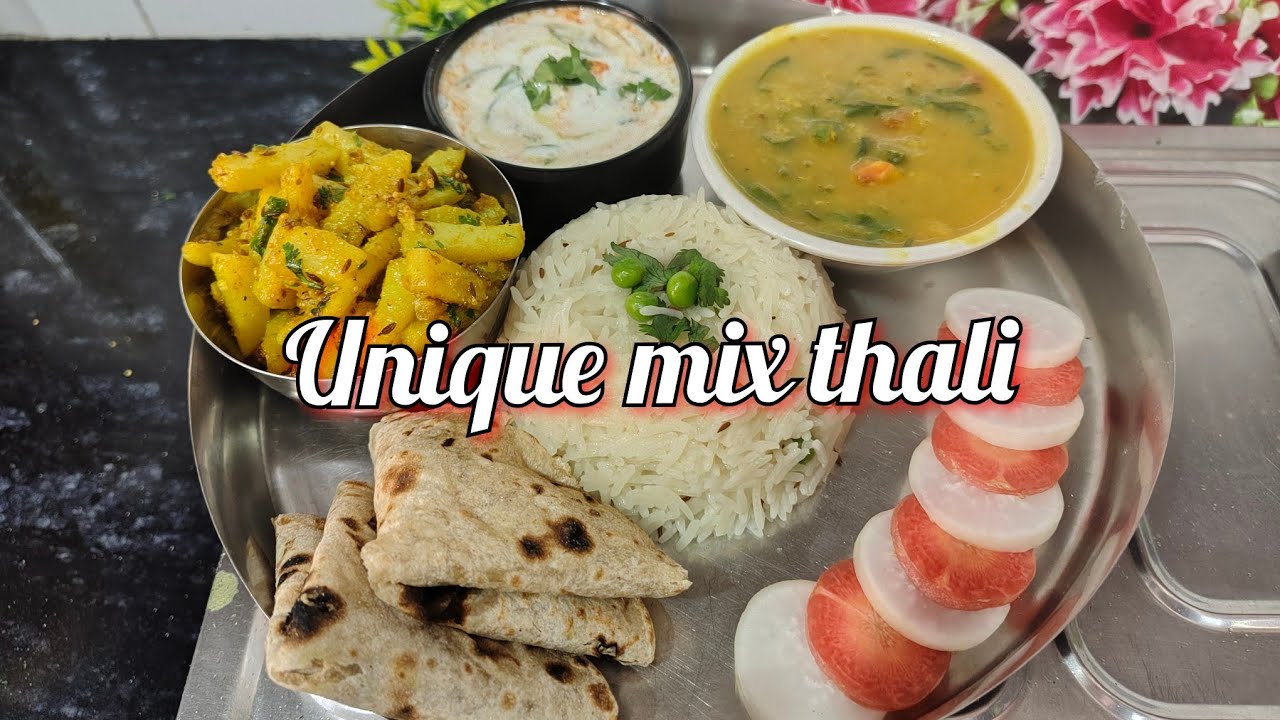 alina kitchen king 👑 is live Gujarati unique mix thali 😋😋😋