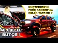 SEDA Hanım'ın FORD RANGER'ına 40.000 TL Bütçe İle Neler Yaptık ? FORD RANGER YAPIM AŞAMASI !