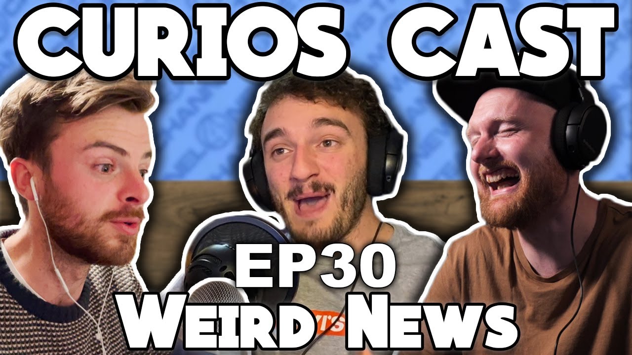 Curios Cast 30: Weird News - Garden Gnome Shortage, Burglar Caught Red Handed, Man Mails Himself