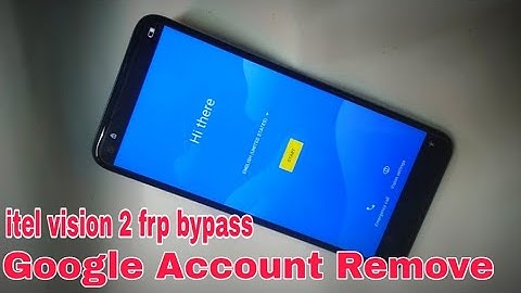 Itel Vision 2 FRP Bypass No pc | Itel L6503 Google Account Remove Without Pc | No APK Install |