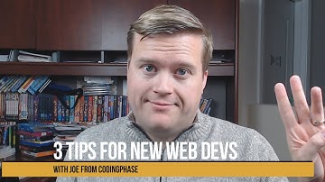 Three Tips For New Web Developers