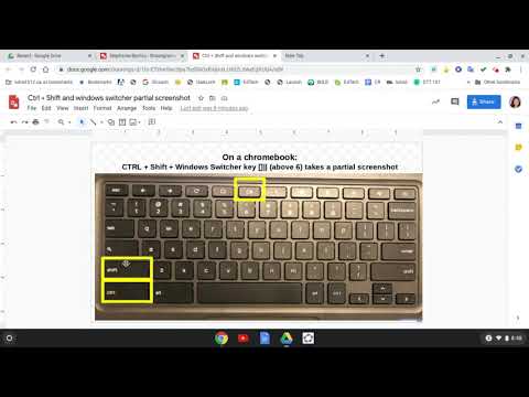Partial Screenshot with Chromebook - YouTube