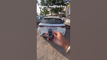 Fronx modified key 🔑 upgrade your key 🔑 #suzuki #fronx #baleno #swift #modified  #flipkey #shorts