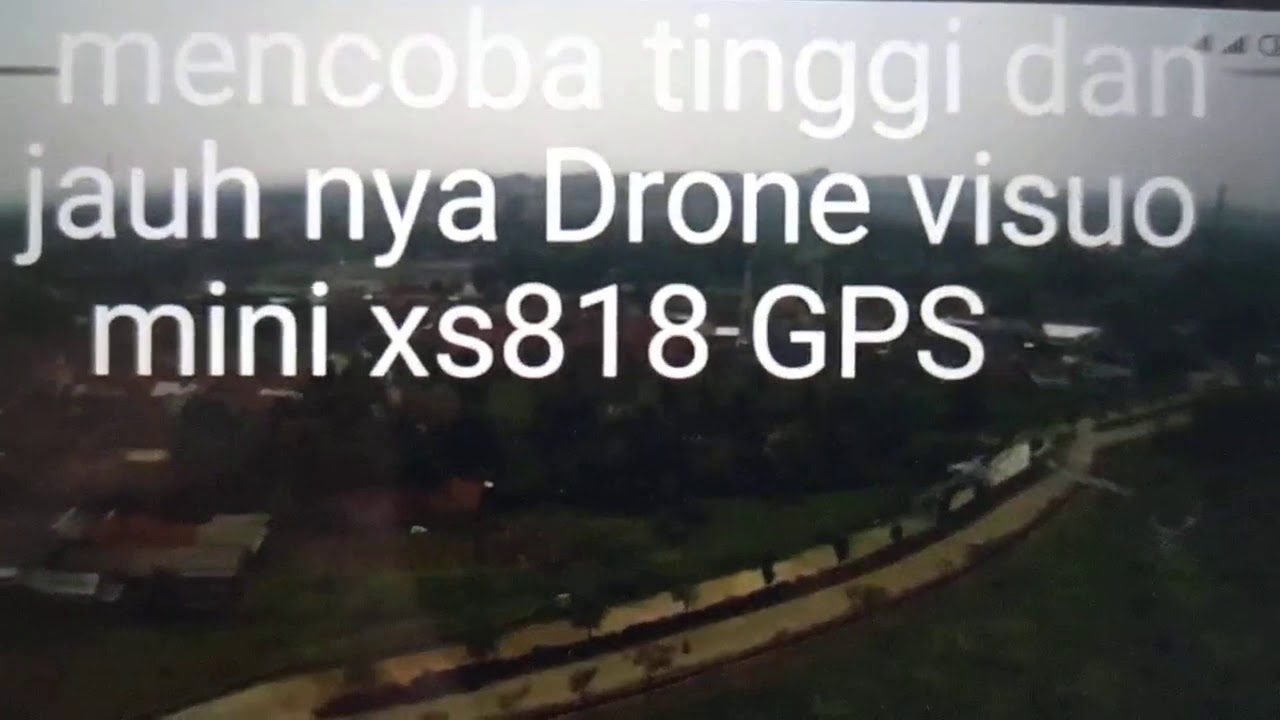 drone visuo Zen mini GPS 4k  tinggi dan jauh mencapai
