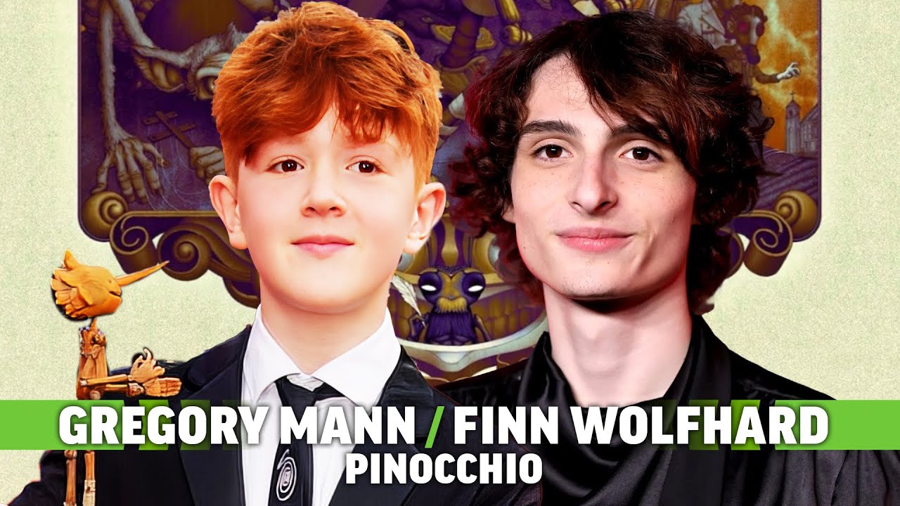 Finn Wolfhard & Gregory Mann Talk Guillermo del Toro's Pinocchio and Difficult Aspects of Voice-Over