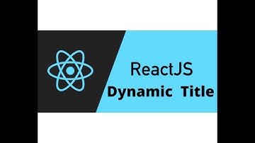 Dynamic Document Titles in React(JS or TypeScript)