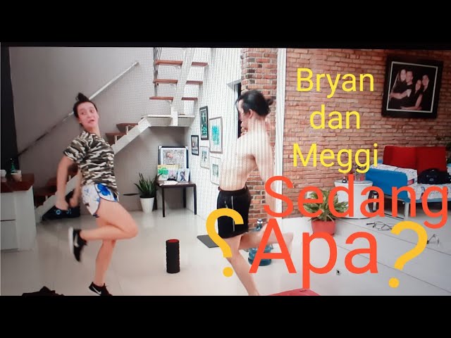 Megan Domani & Bryan Domani Fitness di Rumah. class=