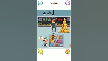 Troll Robber :Steal it your way Level 121 #short #gaming #puzzle #rescue #games #viral #quiz #troll