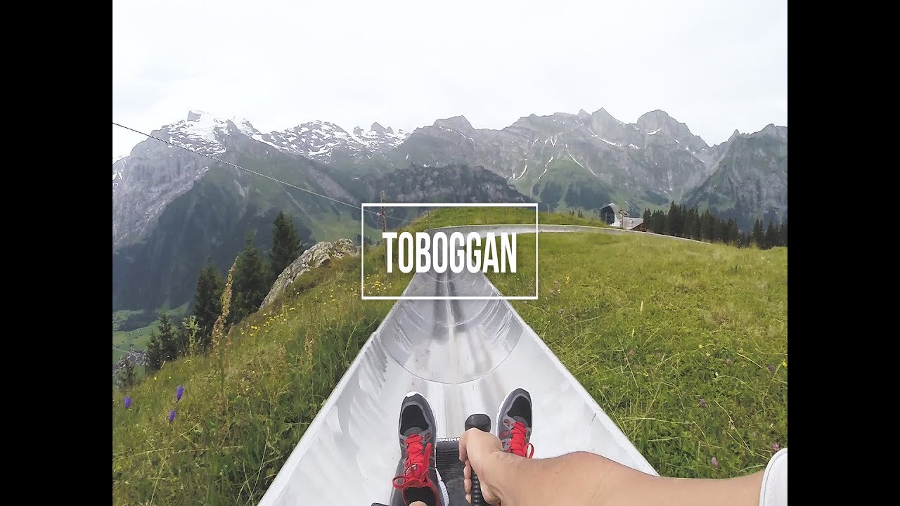Switzerland's Toboggan Ride "Mountain Coaster" YouTube
