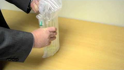 Airsac Inflatable Packaging Wine Bottle in Air Sac | Network Packaging