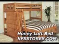 Discovery World Furniture Honey Loft Bed - KFSstores.com Discovery World Furniture Honey Loft Bed - KFSstores.com