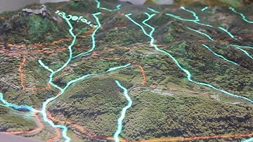 Automatic Calibration of a video projector on a 3D model surface