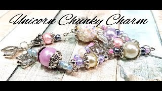 How to Make Unicorn Purse  Bead Bag Charm & Topper Stopper Process( BeeBeecraft )