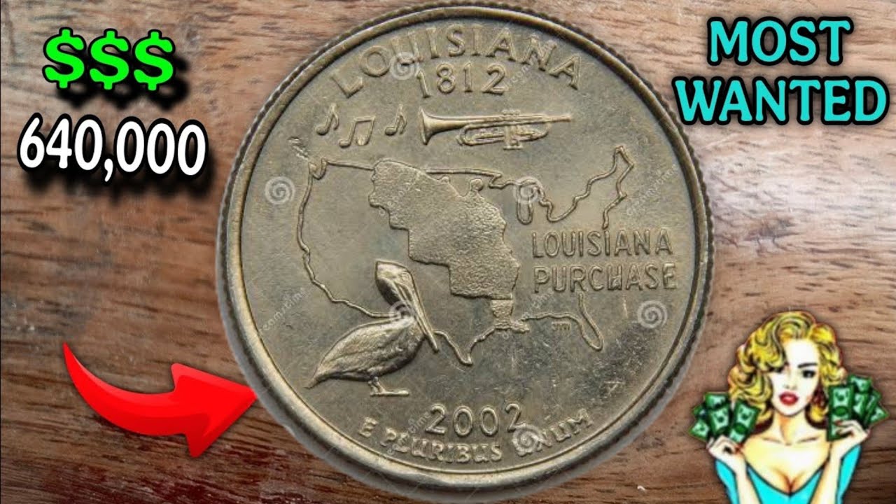 2002 Louisiana State Quarter Value | Rare Errors & Full Coin