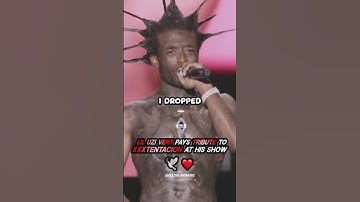 Lil Uzi Vert Pays Tribute to XXXTentacion at His Show 🕊️