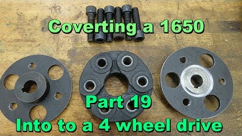 Building a 1650 Cub Cadet 4 wheel drive part 19