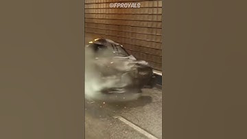 #shorts Princess Diana 👸🏻 Car Crash Full Video 😮 #princess #diana