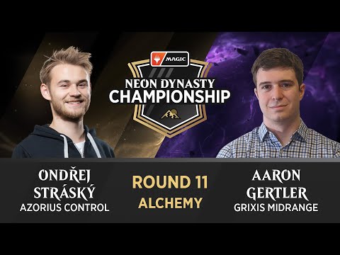 Ondřej Stráský vs Aaron Gertler | Round 11 | Neon Dynasty Championship