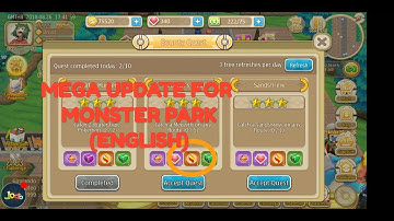 MEGA UPDATE FOR MONSTER PARK(ENGLISH)