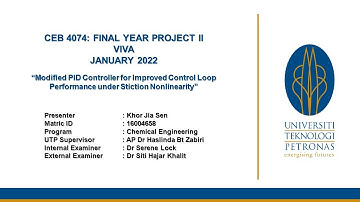 Modified PID Controller for Improved Control Loop Performance under Stiction Nonlinearity | Part 2