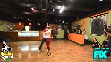 Brazilian Zouk  Dadinho & Nathalia at FIX LONDON