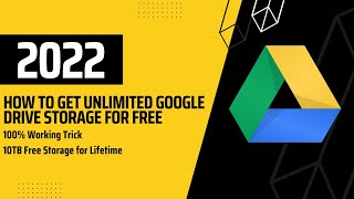 How to Get Unlimited Google Drive Storage for Free 2022 | BlackRed Tech | Free GDrive Storage