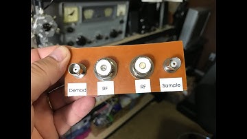 Homebrew: RF Sampler & AM Demodulator to test AM Transmitters, May 13, 2018
