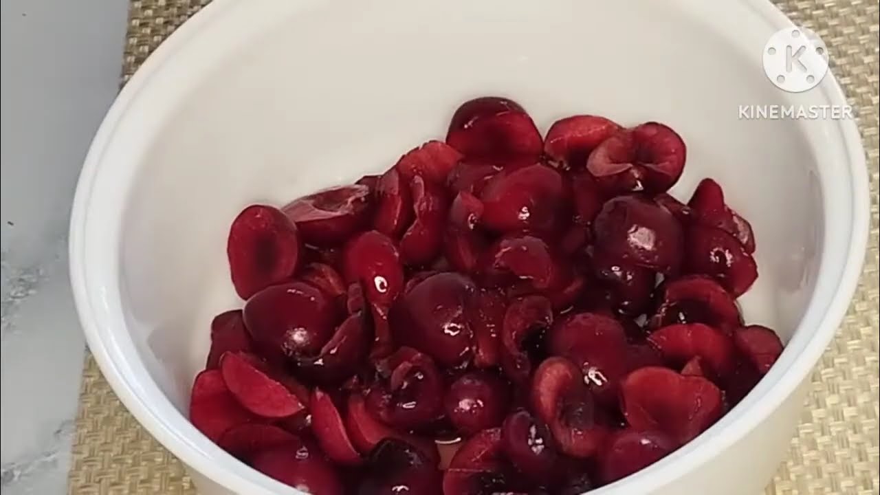 Salsa de CEREZAS con RON #recommended  #recetacasera Cerezas Ron Azúcar