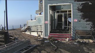Repairs begin on damaged Oceanside Pier, 6 months after fire