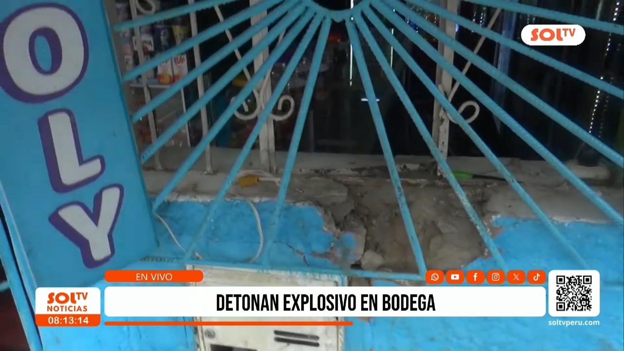 El Porvenir: Explosivo desata terror en bodega