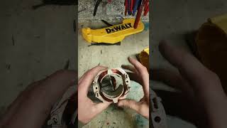 How to repair a Dewalt dw718 miter saw motor when the parts are no longer available.