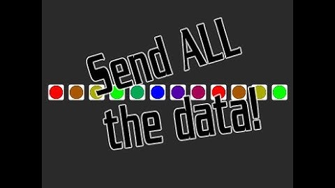 Arduino FastLED data to Processing test #2