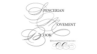 Spencerian Capitals Movement Book / Calligraphy Copybook