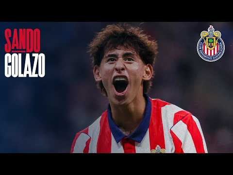 ¡EL GOLAZO DE SANTIAGO SANDOVAL! | CHIVAS VS PUMAS | CHIVASTV 🔴⚪️