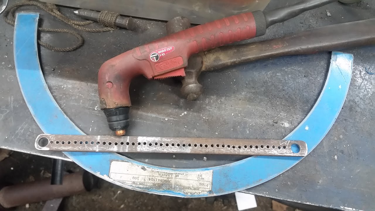 Quick/Cheap/Effective HomeMade Plasma Circle Cutting Jig