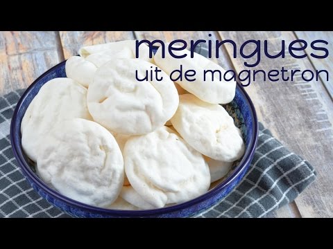 Video: Magnetron-meringue: Eenvoudig, Snel, Heerlijk