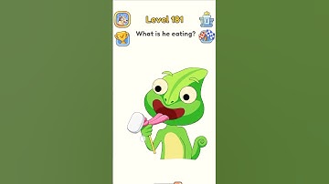 What is he eating? DOP 5 level 181 solution