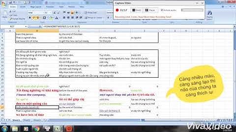 LUYỆN SIÊU TRÍ NHỚ TỪ VỰNG TIẾNG ANH - TẠO FILE EXCEL LUYỆN TẬP
