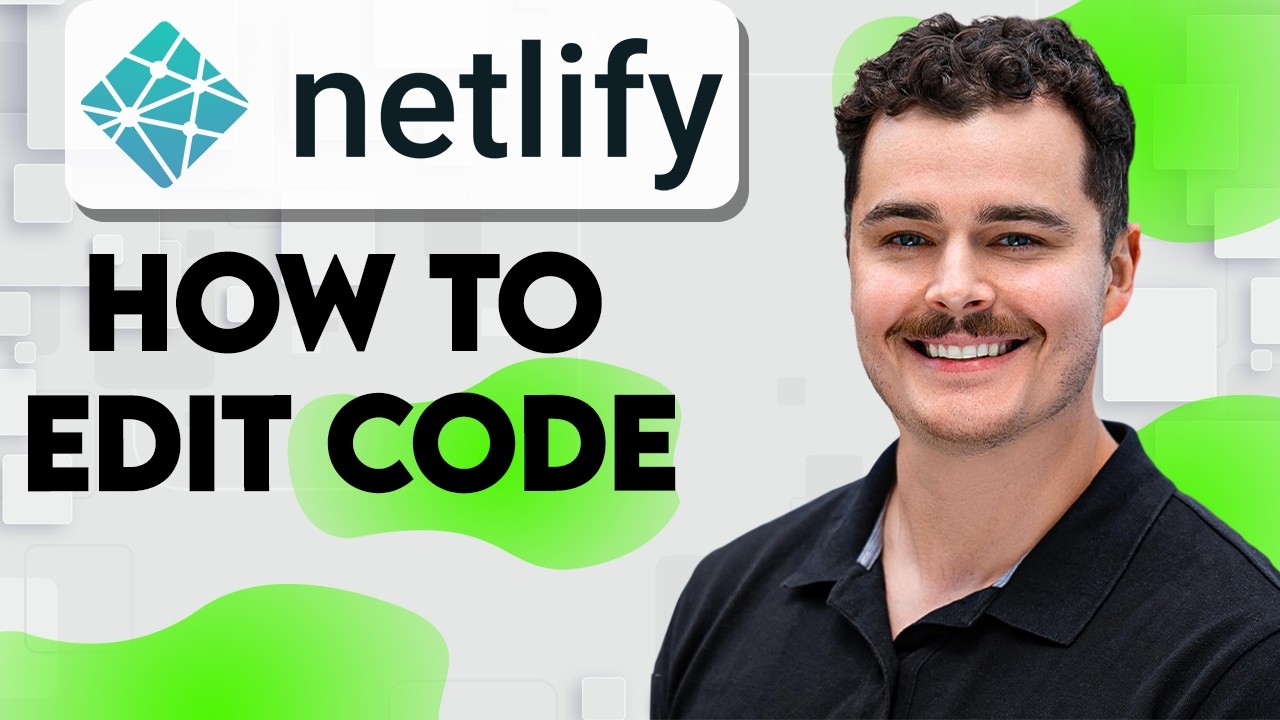 How To Edit Code In Netlify [2026 Guide] - YouTube