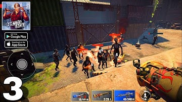 Zombie state roguelike fps gameplay part 3 HD. 60fps