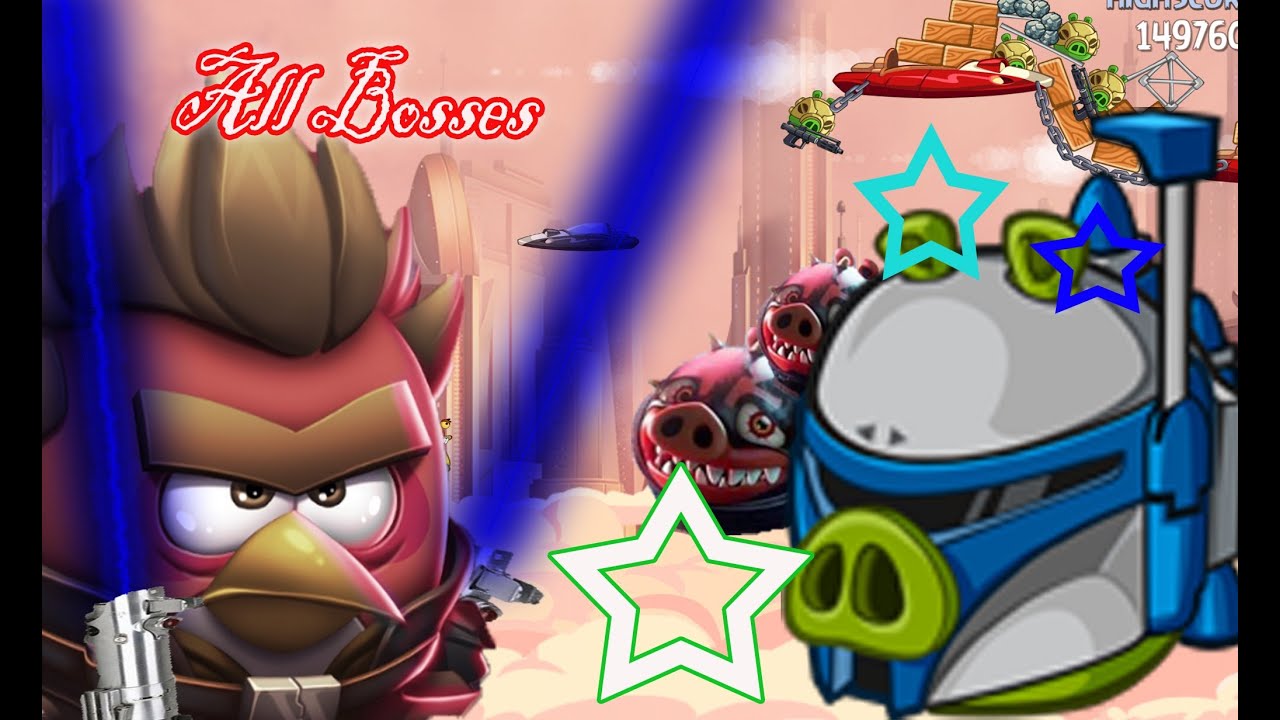 Angry Birds Bosses Star Wars 1 2 Space Rio Youtube Multiplier