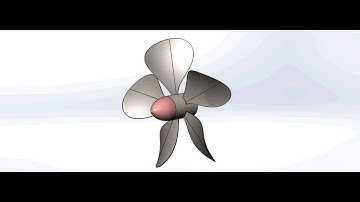 SolidWorks 2018 Marine propeller part 27